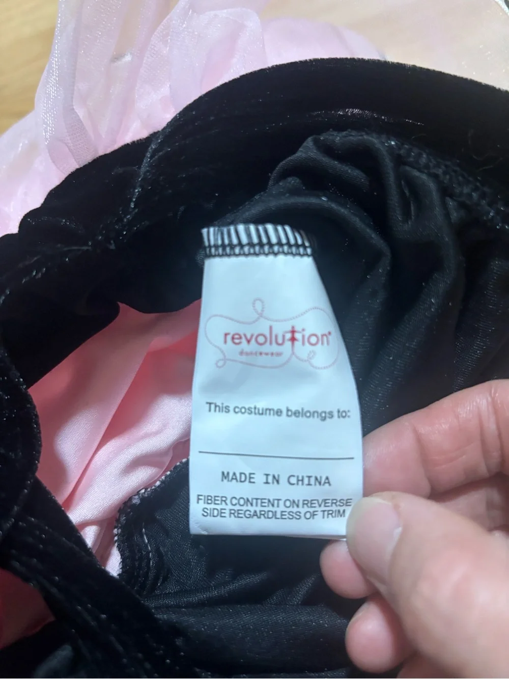 “Revolution Dancewear” dress/costume size SC (Size 4/5) in excellent condition